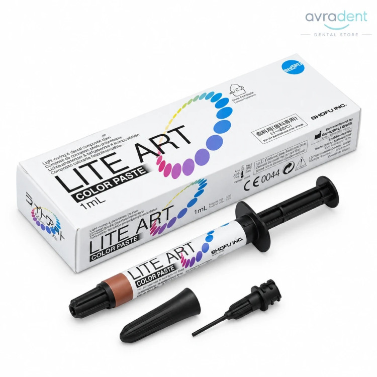 رنگ کامپوزیت لایت آرت شوفو Shofu Lite Art Color Paste - فروشگاه اورادنت
