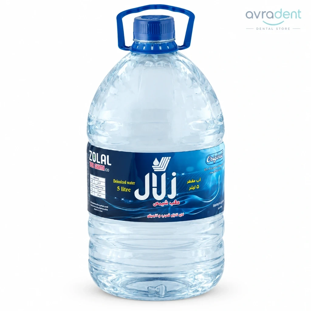 آب مقطر ۵ لیتری زلال - فروشگاه اورادنت