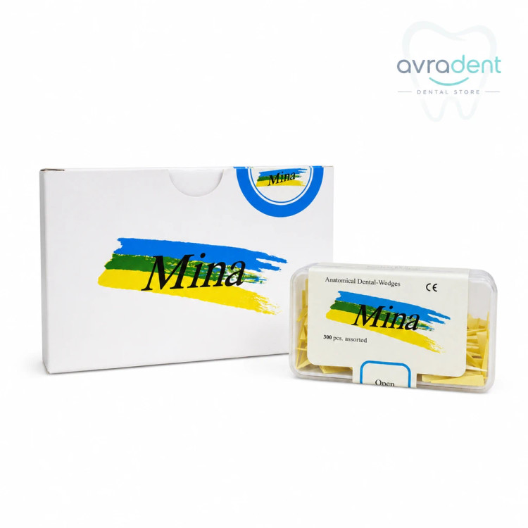 وج دندانپزشکی چوبی Mina Dental Wedges 300 Pcs - اورادنت