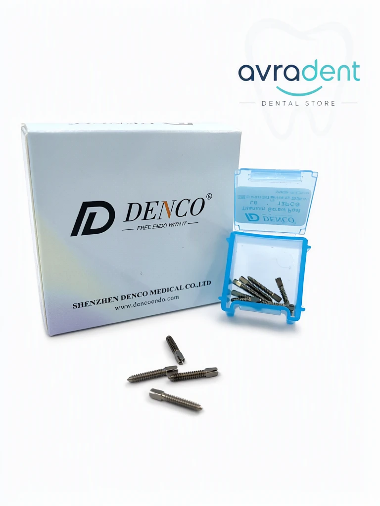 خرید و قیمت اسکرو پست تیتانیومی دنکو Denco Titanium Screw Post بسته بندی اورجینال - پین داخل کانال دندانپزشکی - فروشگاه اورادنت